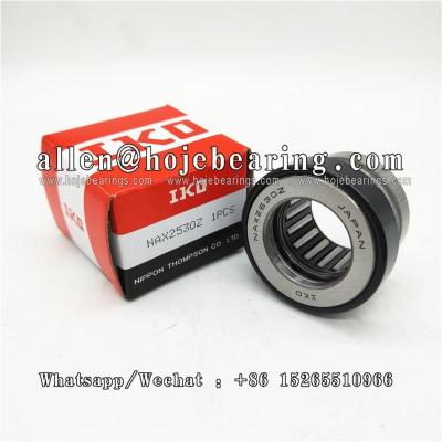 China NAX2530 IKO Combined Needle Roller Bearing (With Thrust Ball Bearing) for sale