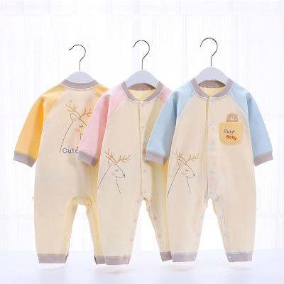 China Onesie Newborn Baby Clothes Breathable Casual 2 Piece Long Sleeve Set Full Logo Unisex Customized High Quality Winter Fall 2022 Summer for sale