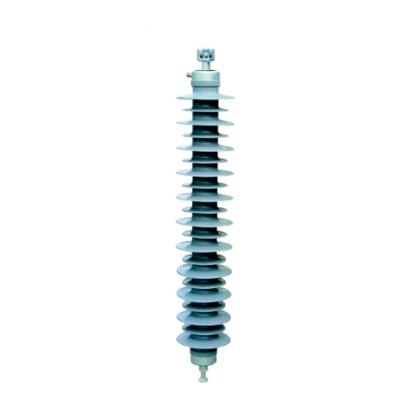 China 66KV 10KA Price Polymer Metal Oxide Gapless Building Lightning Surge Arrester SA-66/10 for sale