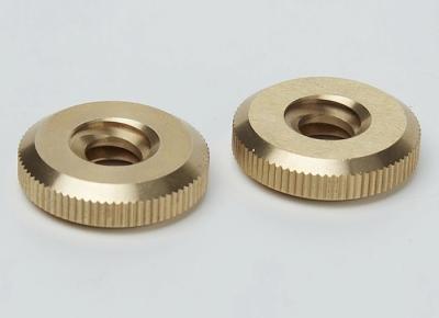 China 0.01mm Toleranz Präzision Drehteile Mutterschraube Bronze Kupfermaterial zu verkaufen