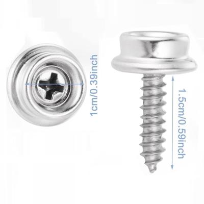 Китай Stainless Steel Screws Marine Grade Boat Canvas Snaps 3/8