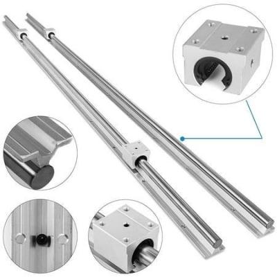 China Supported Linear AluminumCylindrical Guide Linear BearingRail Slide Guide Shaft Rod , Size:1500mm zu verkaufen