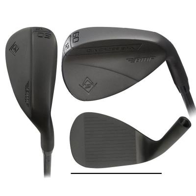 China 60 Degree Custom Logo Black Sand Blasting Golf Wedge Club Racing, Gift 35.5 Inch for sale