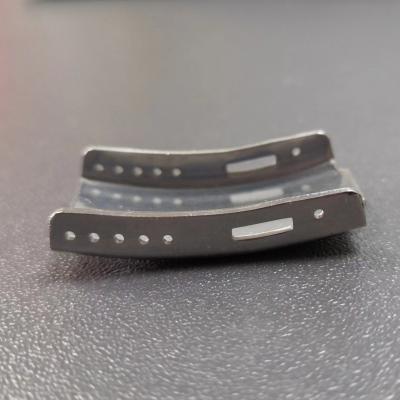 China Customized CNC Machining High End Good Quality Stainless Steel Buckle Watch Buckle Fold-Over-Clasp Watchband Accessories for sale