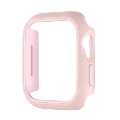 中国 Can Custom Drop Resistant Dual Color Protective Case TPU Protective Smart Watch Case 販売のため