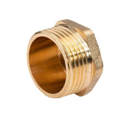 China OEM Precision 4 Axis CNC Machining / Milling / Turning Prototyping Brass / Copper Screw Plug Part for sale