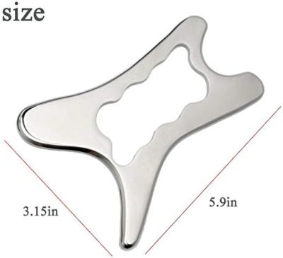 China Stainless Steel Scraping Gua Sha Tools Massage Tool, Muscle Scraper Tool, IASTM Massage Tools For Relaxing Soft Tissue for sale