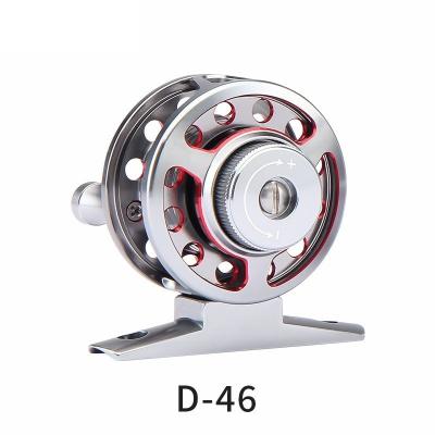 China All-Metal Tiny Micro Fly Fishing Reel Wholesale Lure Ice Fishing Reel With A Brake Suitable For Carp Perch Catfish. for sale