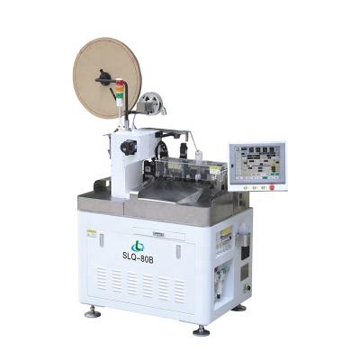 China Crimping And Tinning Wire Full Automatic Wire Tinning Machine One Head Crimping Dip Tin Another Head Crimping Terminal For Wire Harness for sale