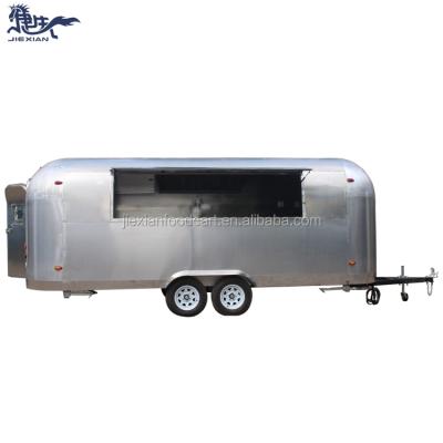 China New Designed Multifunctional Vegetable Processing Factory Street Food Van/Mobile Food Trailer/Burger Food Truck for sale