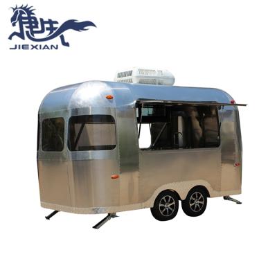 China Electric Mobile Food Trailer JX-BT380 Shanghai Jiexian Food Trucks For Sale for sale