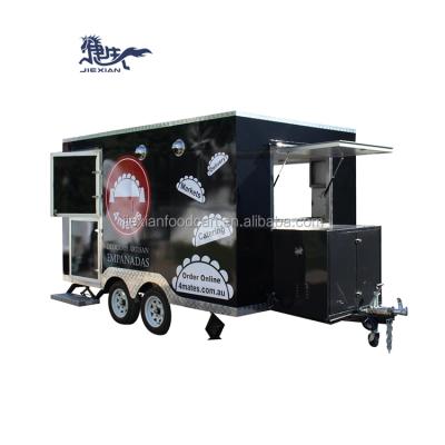 China Vegetable processing plant mini hot dog ice cream food cart concession trailer truck food used food trucks for sale for sale