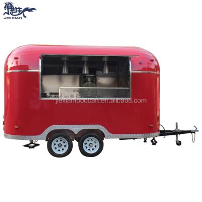 China Ce Approved Hotels Airstream Style Towable Truck Food Trailer For Sale,Mobile Food Trailer,Smart Food Trailer Truck For Sale for sale