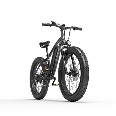 China Aluminum Alloy New In Good Quality Gogobest GF600 26inch Running Tire 1000W 48V 13Ah 40km/h Fat Folding Electric Bicycle Bike For Adults for sale