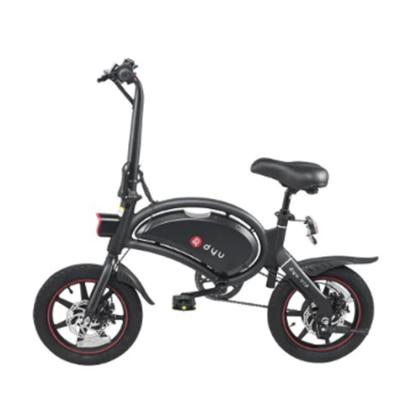 China EU standard warehouse ready to ship good quality DYU D3 electric bicycle 14 inch folding eBike DYU D3 portable electric bicycle for sale