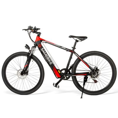 China Free shipping Aluminum alloy EU STOCK Samebike 48V SH26 26 inch foldable e-bike 350w electric folding ebike for sale