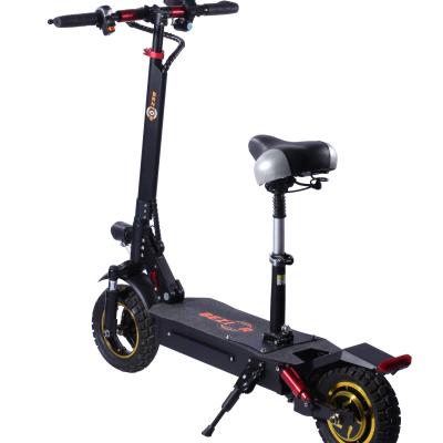 China Super power cheap electric adult motor scooters high carbon steel and aluminum alloy electric scooter 10 inch inner and outer tire for sale