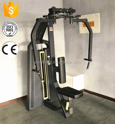 China Commerical Fitness Center / PEC Pin Load Strength Equipment Pear Delt Fly Fitness Gym Equipment for sale