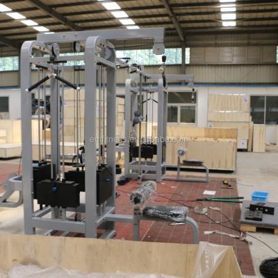 China Eco-friendly Multi Station Gym Equipment 8 Multi Strength Jungle Station For Gym Club for sale