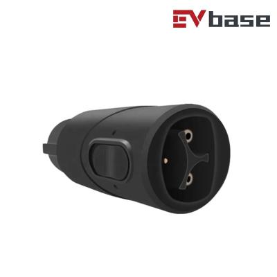 China EVbase 60 Amp Tesla Adapter to J1772 Adapter for Electric Car Charger 500mAh for sale