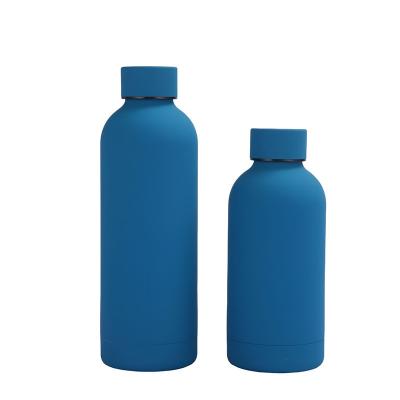 China 350ml 500ml 750ml Sustainable Portable Water Bottle 304 Stainless Steel Small Mouth Insulated Stainless Steel Water Bottle Custom Logo for sale