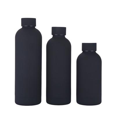 China Sustainable Promotion 300ml 500ml 750ml Double Wall Vacuum Insulated Bottles Small Mouth Stainless Steel Water Bottle for sale