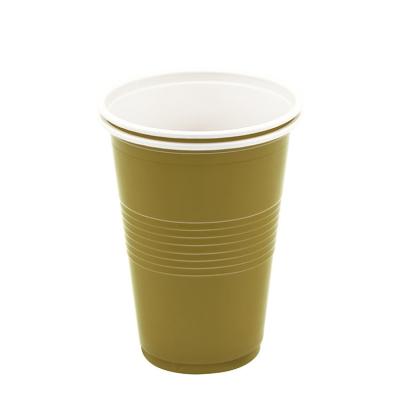 China Wholesale Customized PP Stocked 500ml Party Drinking Cups Plastic Camping Disposable Beer Stench Cups for sale