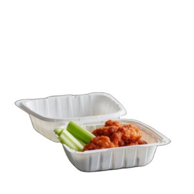 China American Disposable Microwave Food Grade Clamshell Lunch Box Meal Prep Plastic Takeout Containers for sale