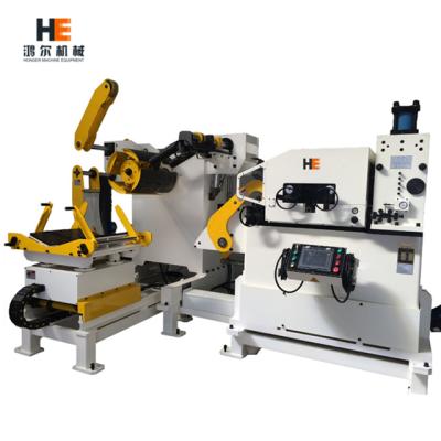 China With CE & ISO Certificate Metal Coil Handling Equipment 3 In 1 Dereel Stator Feeder Machine For Auto Stamped Parts for sale