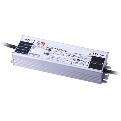 China HLG-150H-24A | MEDIUM WELL | LED DRVR CC/CV AC/DC 22-27V 6.3A 8.03