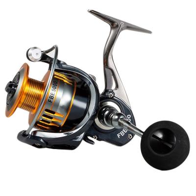 China Outdoor Fishing Activity Spinning Fishing Reel Haroi Hot Sale FBE 5000 Series Full Metal Body Fishing Reels 5+1BB Wheel Fishing Spinning Reel for sale