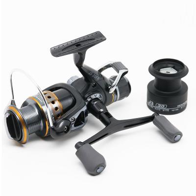 China Method Fishing Haroi Spinning Reel Long Cast Double Drag Spinning Double Reel Fishing Reel Bait Runner Carp Fishing Reels for sale