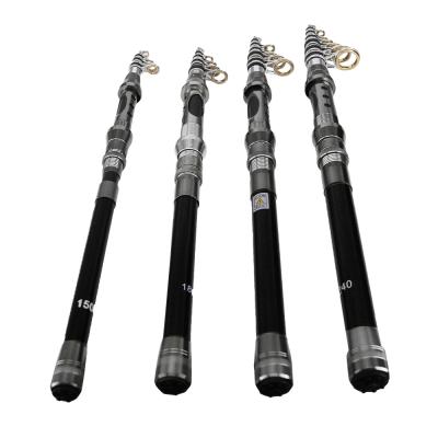 China Carbon Haroi fishing rod kuanghu series telescopic rod spinning for freshwater fishing rod for sale