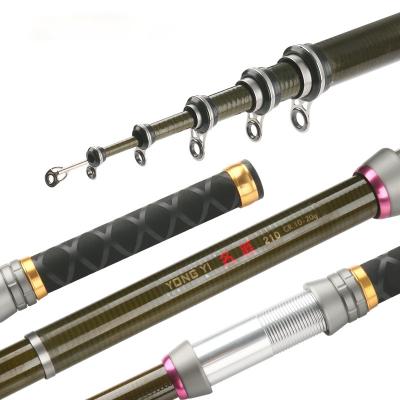 China Carbon Haroi fishing rod mingjue series spinning rod 1.3m-2.4m for telescopic fishing for sale