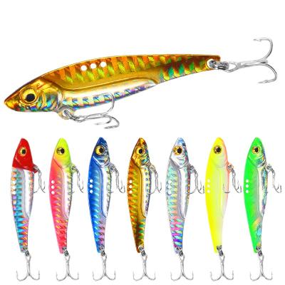 China Haroi Bait Dragon Tooth Vib Cast Away Metal Sequin Iron Plate Blood Tank Hook Sea Fishing Freshwater Bait Fishing Lures Bait Vib for sale