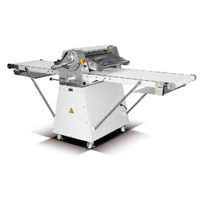 China Commercial Supply High Quality Automatic Rolling Dough Sheeter Width 520mm High Yield Rolling Machine Pastry Food Pizza Bakery Equipment for sale