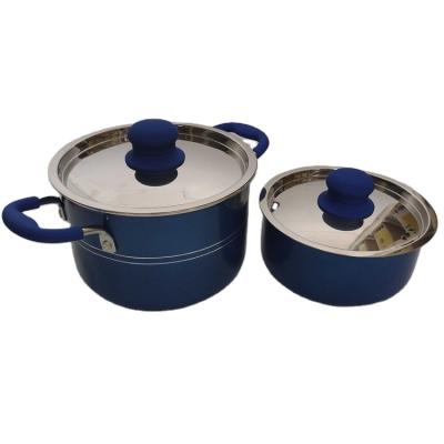 China Sustainable Factory Supply Houseware Aluminum Kichen Accessories Pot And Pan Sets for sale