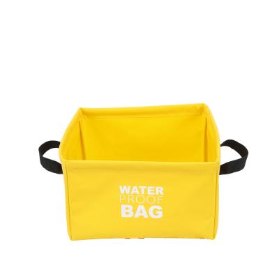 China Sustainable Factory Direct PVC Outdoor Fishing Picnic Folding Water Storage Basin for sale