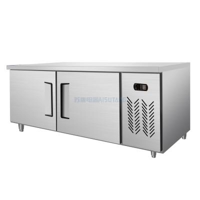 China Feozen Solid Meat Food Restaurant Deep Single-temperature 2/4/6 Door Chest Refrigerator for sale