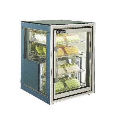 China Luxury Double-temperature Gelato Easybest New Design Ice Cream Display Showcase Cabinet Popsicle Fridge Mini Freezer for sale