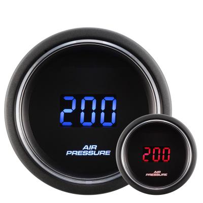 China 52mm Single Car Air Suspension Gauge Digital Air Pressure Gauge IG52-SAPLCD-RB for sale