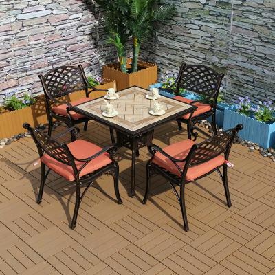 China China Outdoor Furniture Weather Furniture Chair Series Outdoor Durable Aluminum Garden Furniture for sale