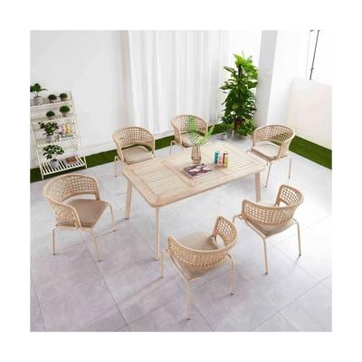 China Wholesale modern simple factory style hotel cafe garden furniture outdoor leisure single chair for sale