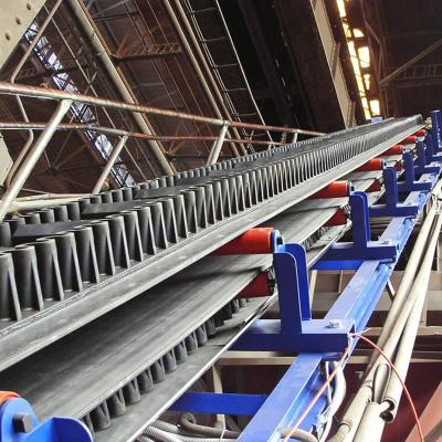 China energy & Mining 90 Degree Sidewall Belt Conveyor Applied For Nickel / Copper / Iron Ore In Metal Industry for sale