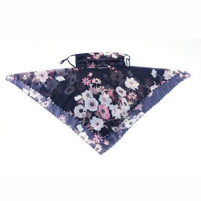 China Fashion D2084 Women Summer Chiffon Breathable Bandanas Wholesale Neck Protective Scarves for sale