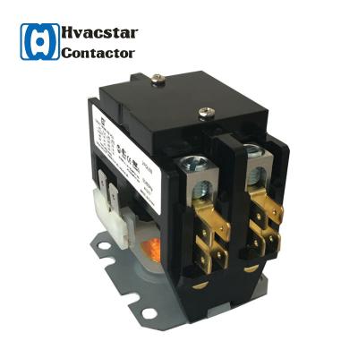 China Bakelite HVAC Refrigerator Single Phase AC Magnetic Defined Goal Contactor 40A 24V for sale