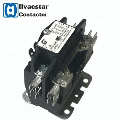 China Refrigeration HVAC 1 Purpose Set Brand Magnetic Electronic Contactor 1p 30amp 24-277v AC for sale