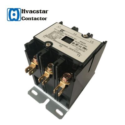 China Bakelite Mingguang hecheng sa series ac contactor DP taian 3 phase contactor for refrigerator, lighting for sale