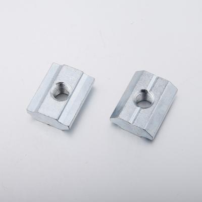 China T- Slot Nut Steel Material With Galvanized Surface 2A06.AA.01 for sale