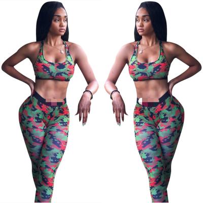 China Breathable Breathable PZF-LS8046 2021 Color Two Piece Set Crop Tops Gym Wear Seamless Women for sale